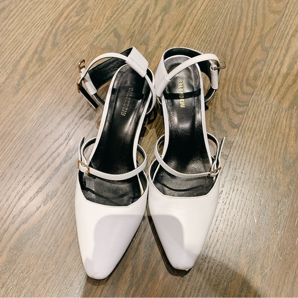 Salondeju sling back heels - Picture 5 of 8